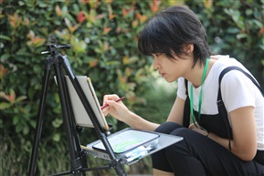 写生学生
