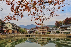 山村秋色