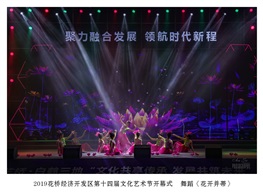 舞蹈《花开并蒂》