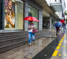 雨中匆匆