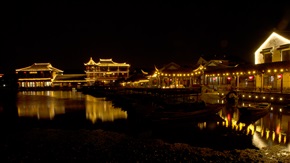 锦溪夜色