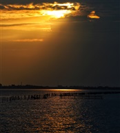 淀山湖夕照