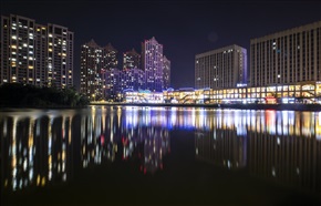万达夜景