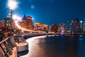 璀璨的夜色