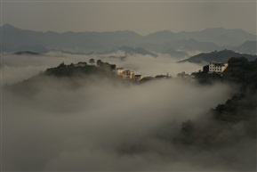《石潭云海》