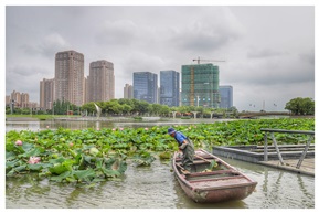 美丽夏驾河