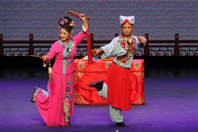 吉林省二人转，扎花帐