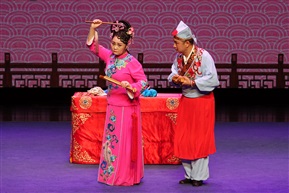 吉林省二人转，扎花帐