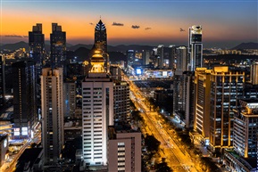 苏州高新区夜景