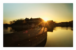 夕阳西下