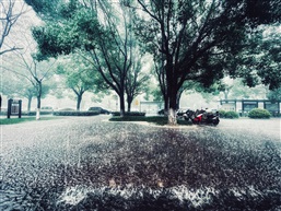 倾盆大雨