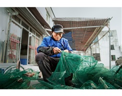 渔翁修网