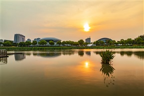 夏驾河的傍晚