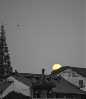 天。雾蒙蒙