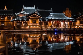 锦溪夜色