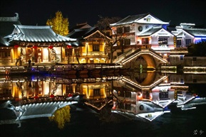 锦溪夜色