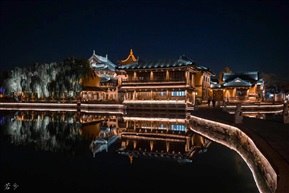 锦溪夜色