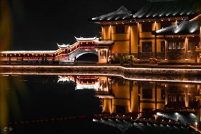 锦溪夜色