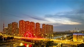 夜幕降临